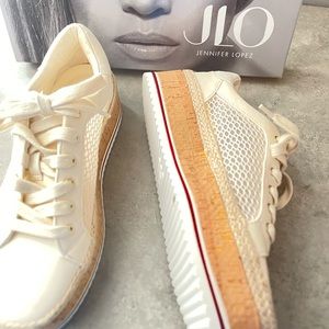 JLO casual sneakers, off while